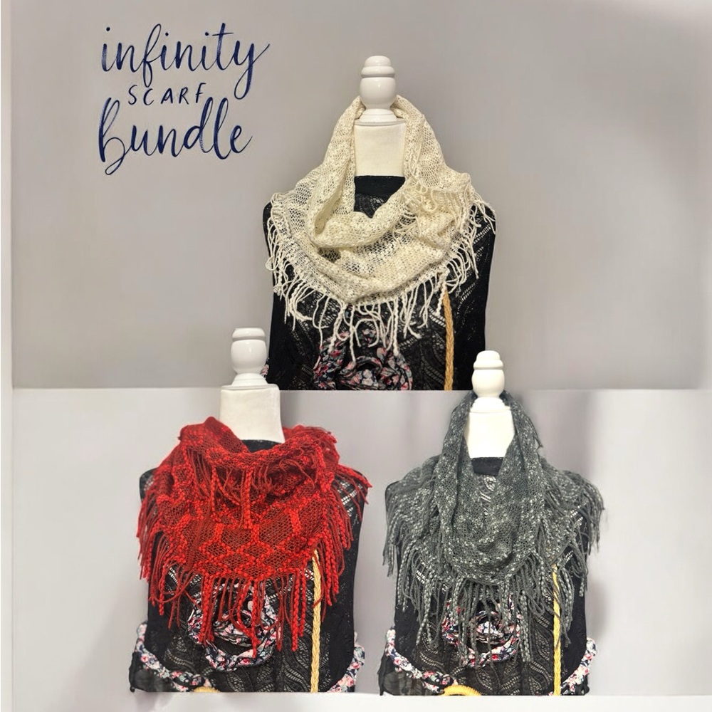 Infinity scarf bundle